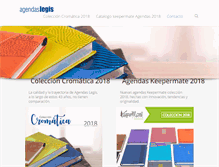 Tablet Screenshot of agendaslegis.com